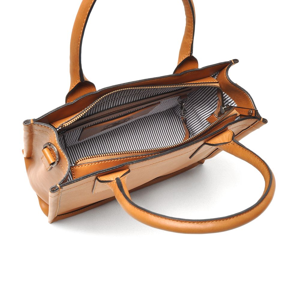Berba Icons Handtas Tote Medium Cognac