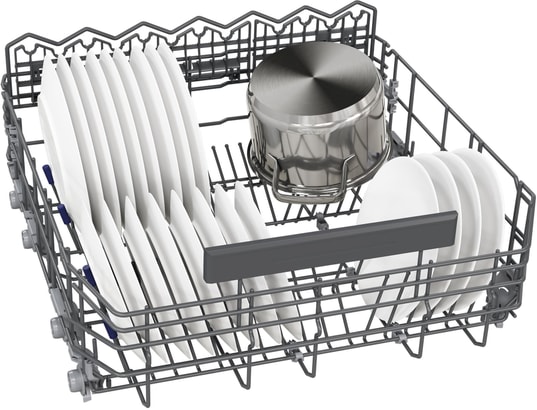 SIEMENS - Lave vaisselle encastrable 60 cm SN55ES12CE, iQ500, glassZone, Bandeau inox