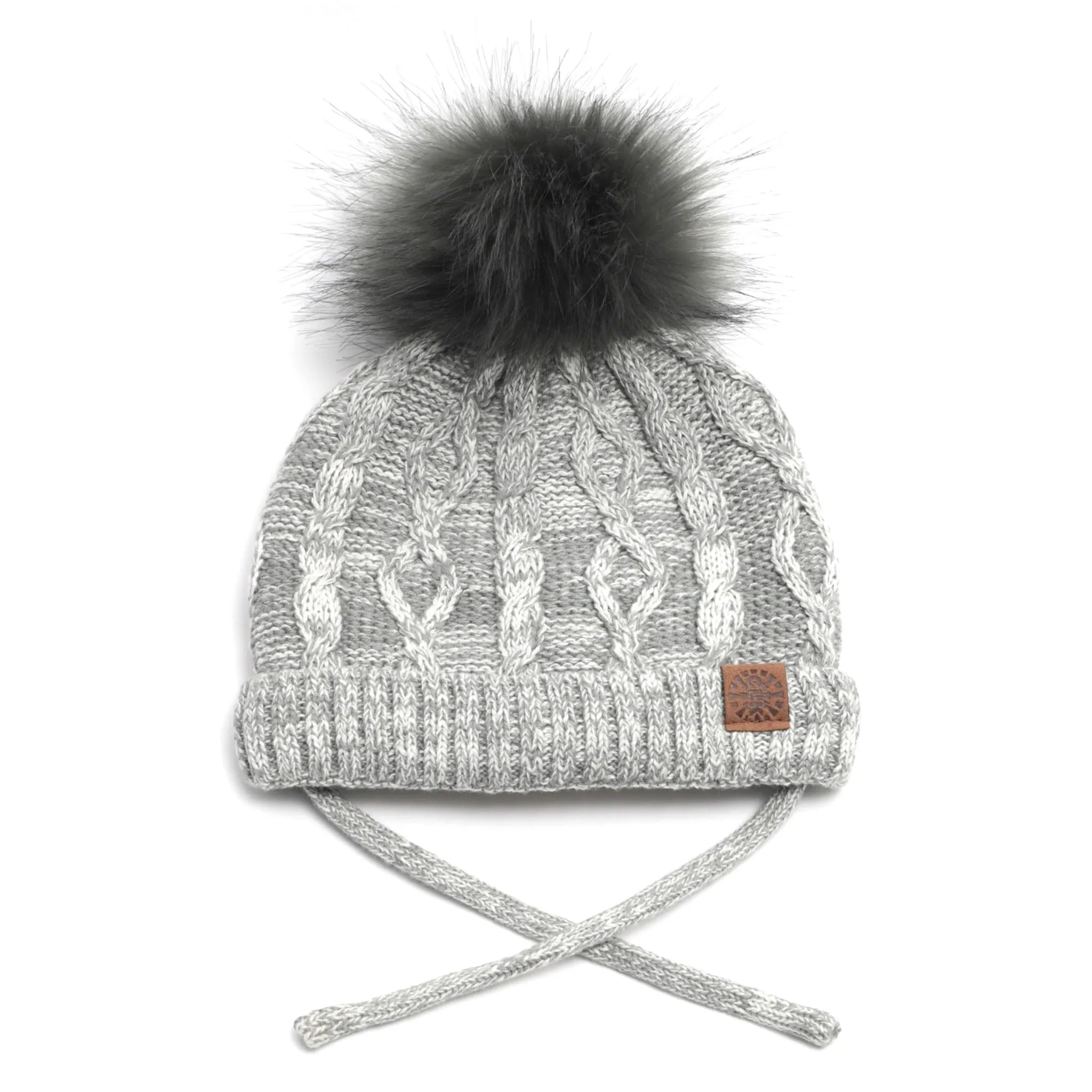 Calikids Tuque Pompon en Tricot 0-18mois