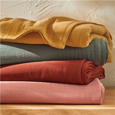 Linge de table en gaze de coton