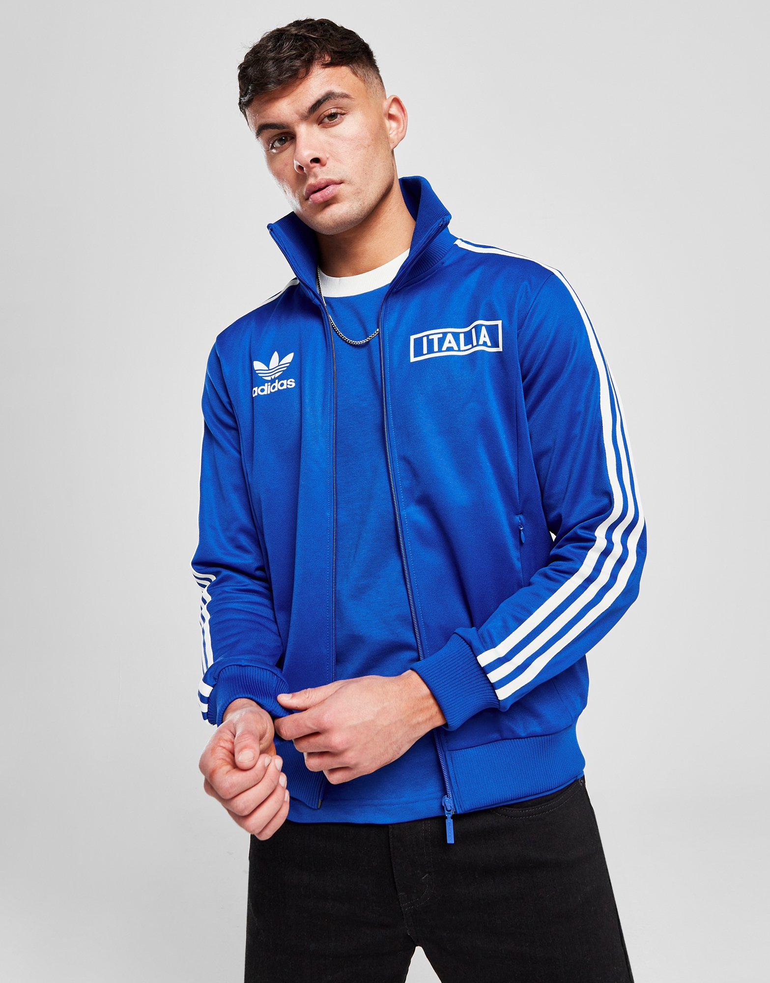 adidas Veste de survêtement Italie Beckenbauer