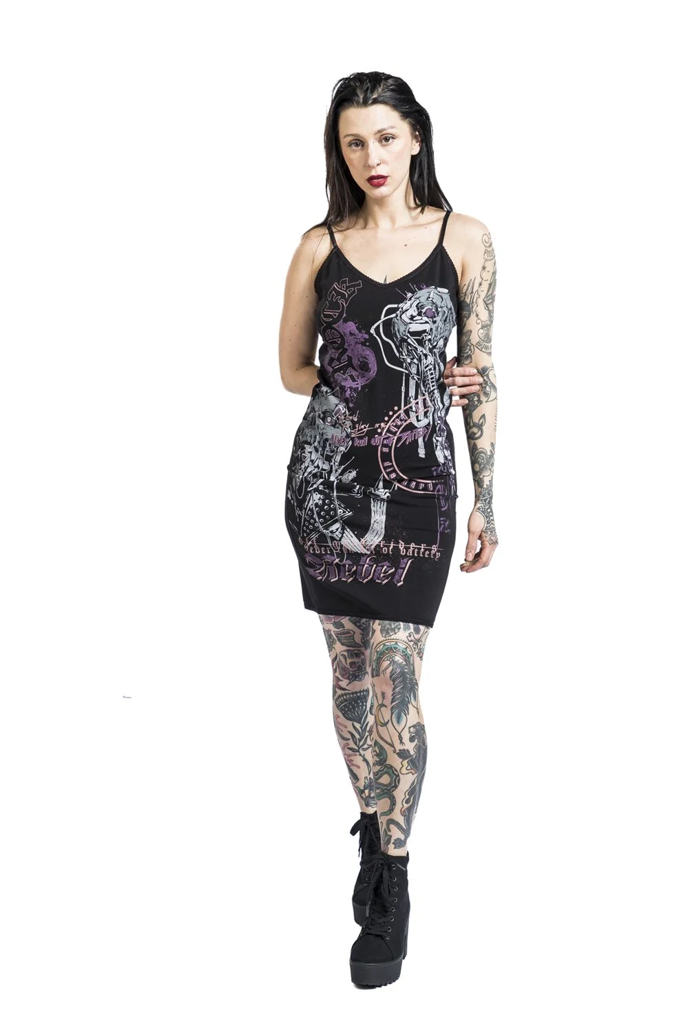 Rock Rebel by EMP Robe courte