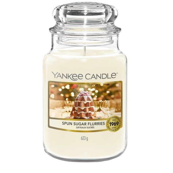 Yankee Candle Spun Sugar Flurries Large