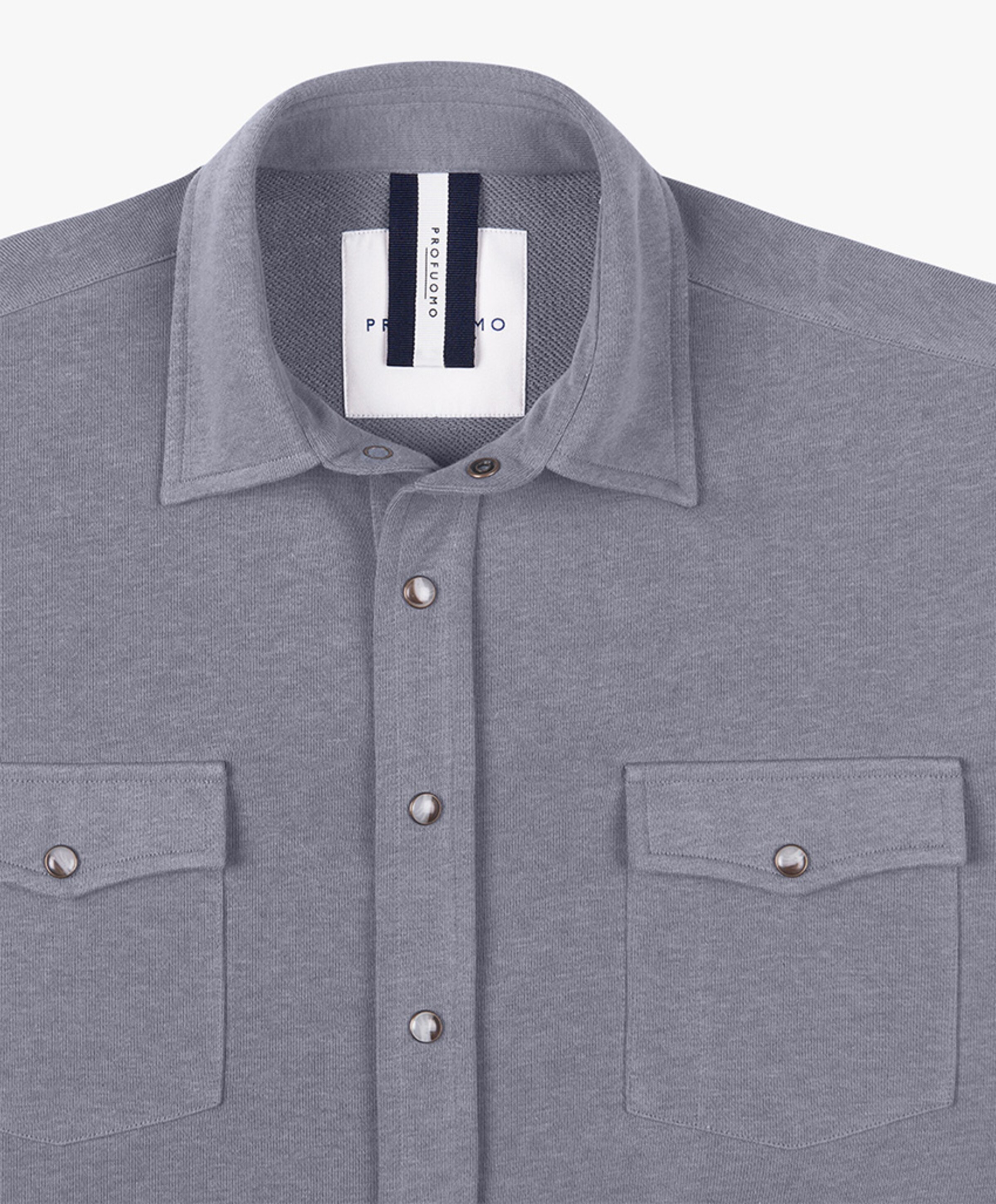 Profuomo Heren overshirt blauw