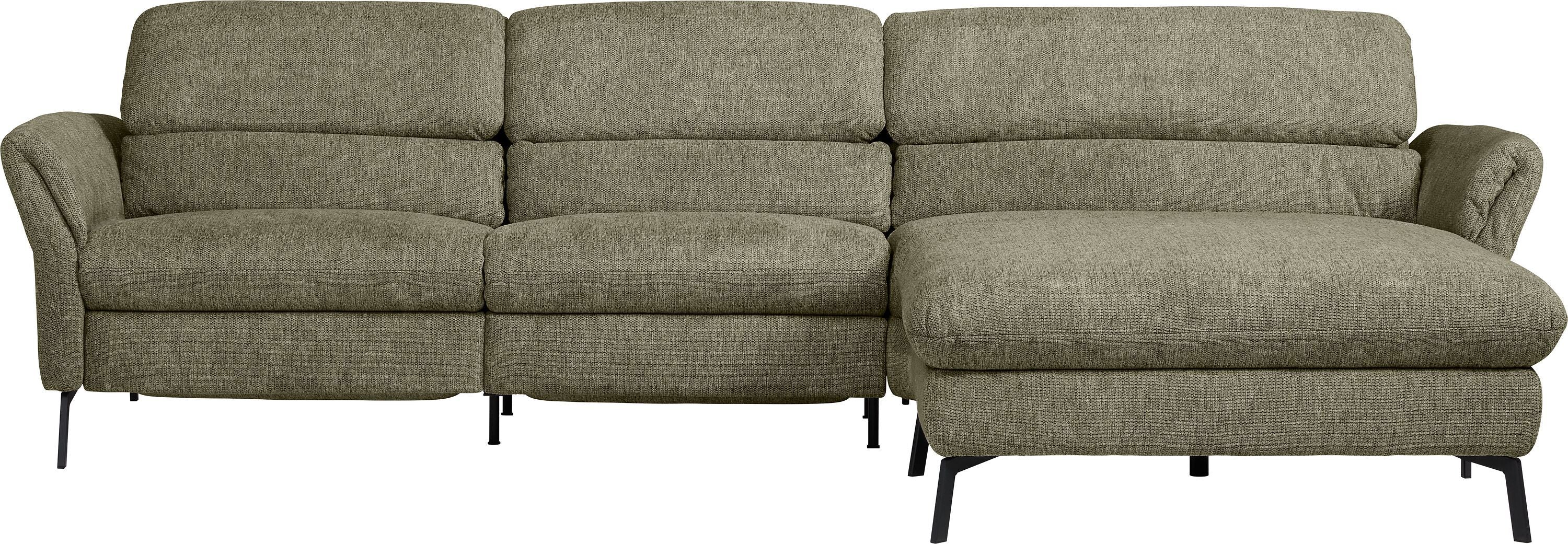 SEBO Ecksofa - Olive / B: 284.0 cm x T: 161.0 cm x H: 84.0 cm