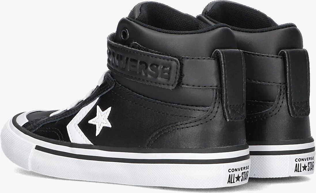CONVERSE zwarte converse hoge sneaker pro blaze strap