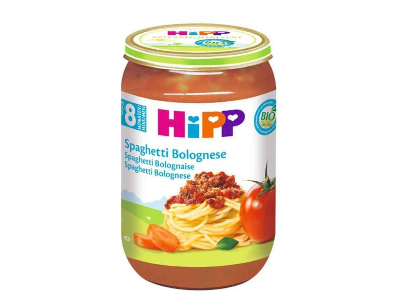 HIPP Menü Spaghetti Bolognese Menü, Spaghetti Bolognese, 220 g