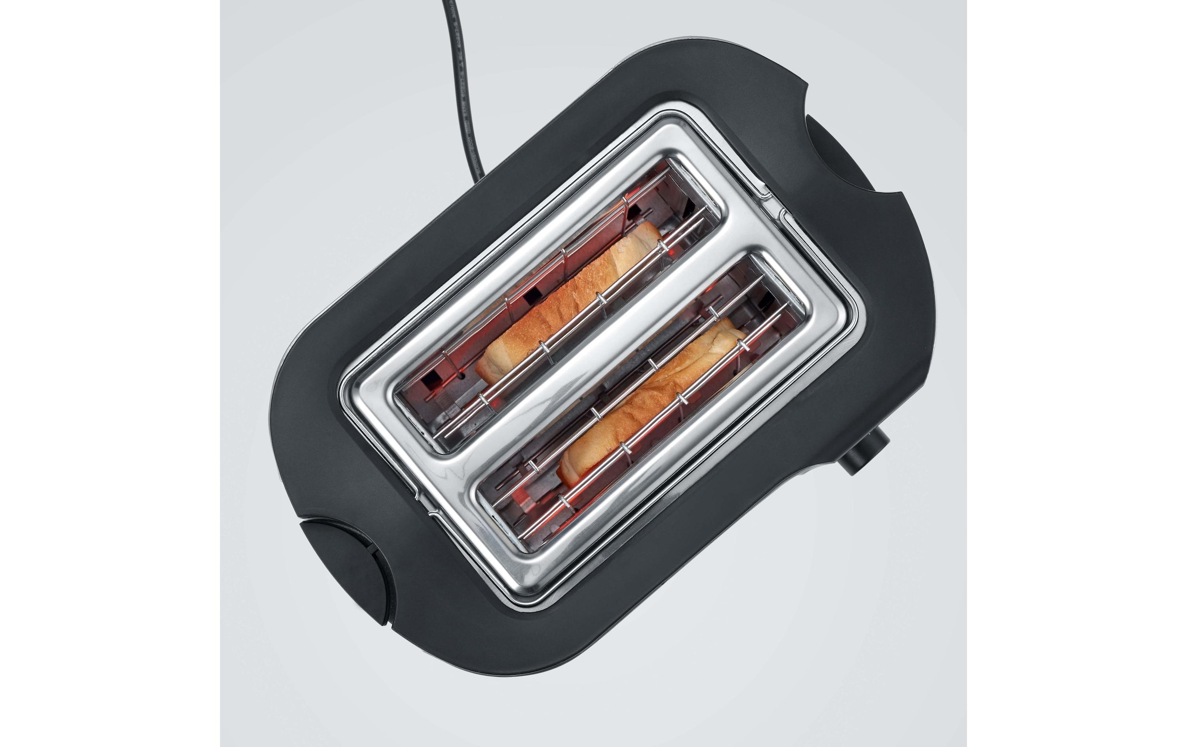 Severin Toaster »AT 2217 Rot Schwarz« 800 W Lieferung mit passendem CH-Fixadapter