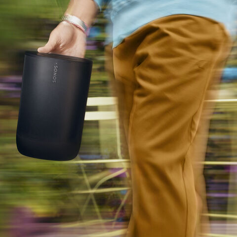 Sonos Move 2 – slimme draadloze luidspreker met accu en multiroom Zwart