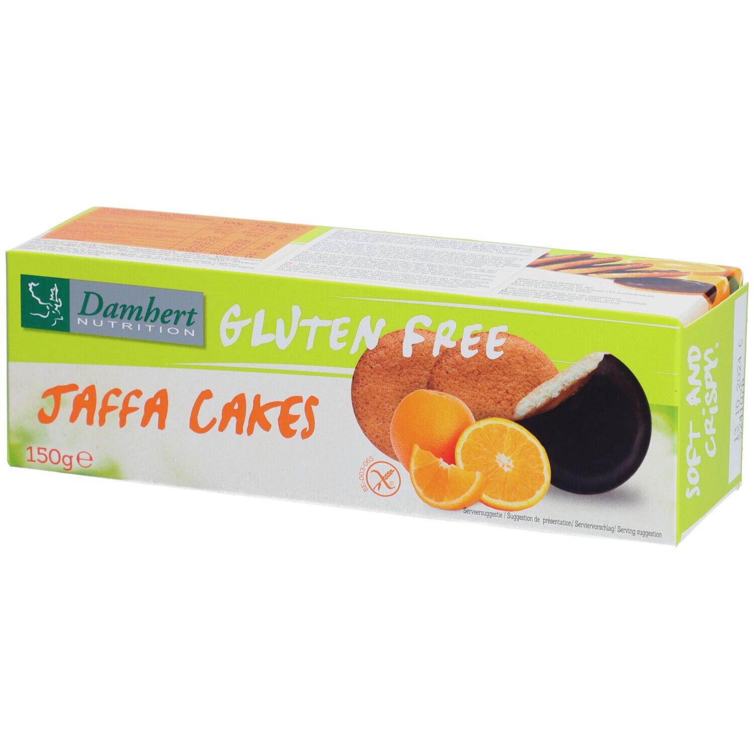 Damhert Jaffa Cakes glutenfrei