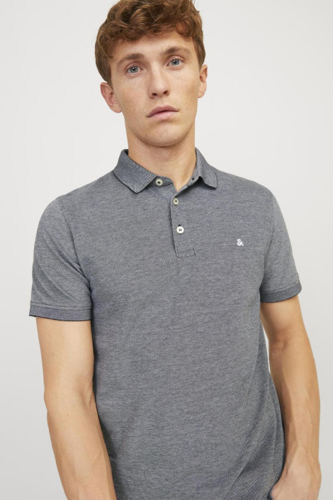 Jack & Jones zwarte heren polo