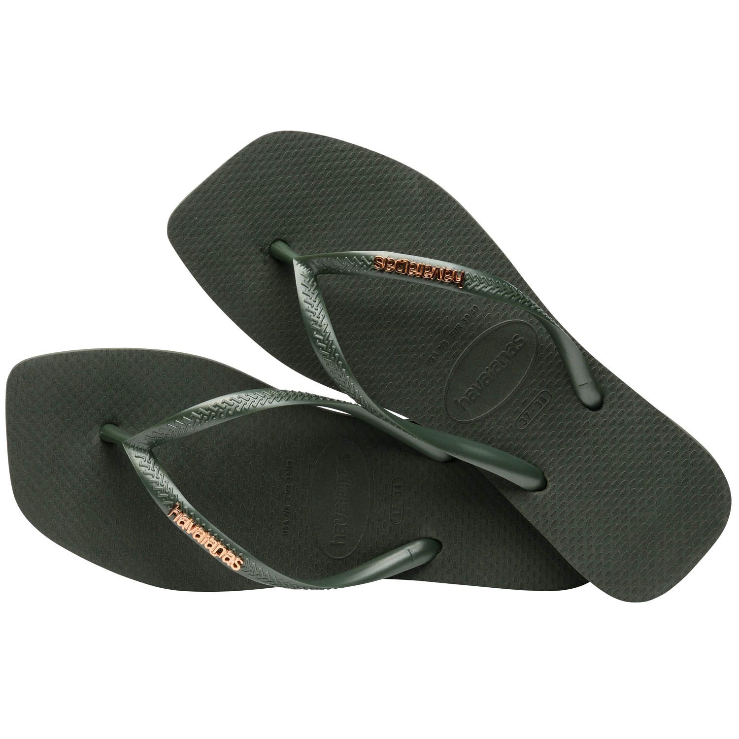 Havaianas  Square Logo Metallic