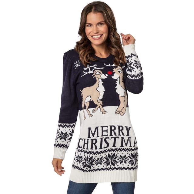 Julesweater Merry Christmas til kvinder