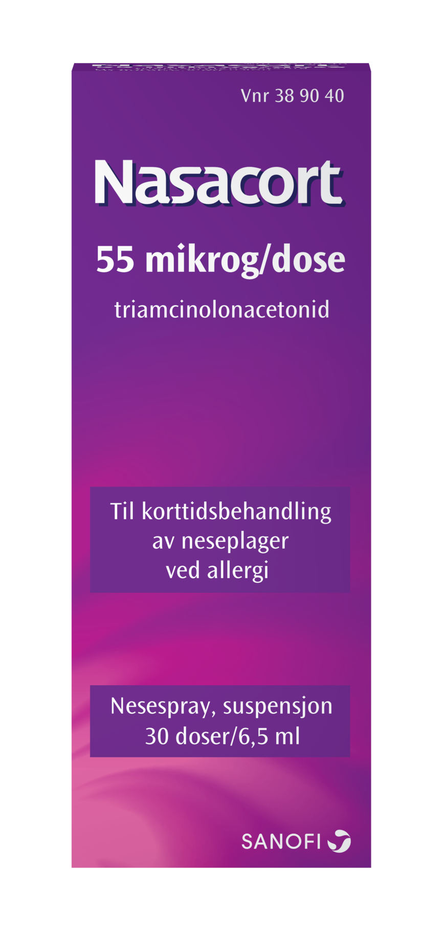 Nasacort Nesespray 55 mikrog/dose