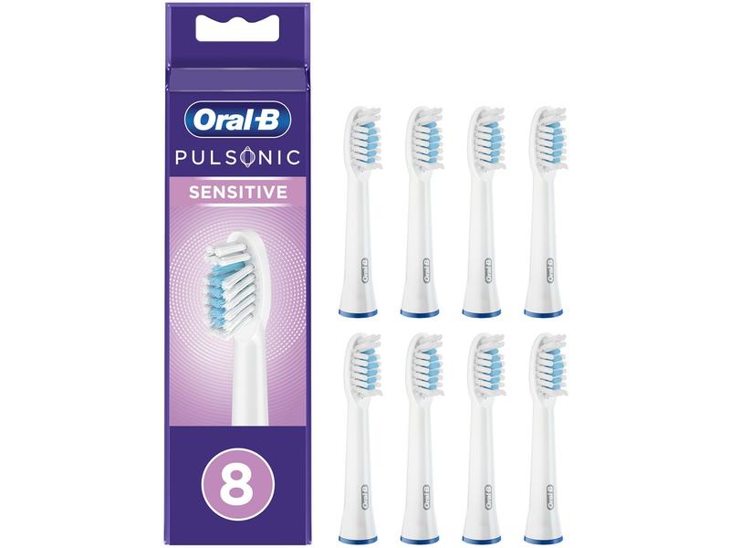 Oral-B Zahnbürstenkopf Pulsonic Clean, 8 Stück Aufsteckbürsten