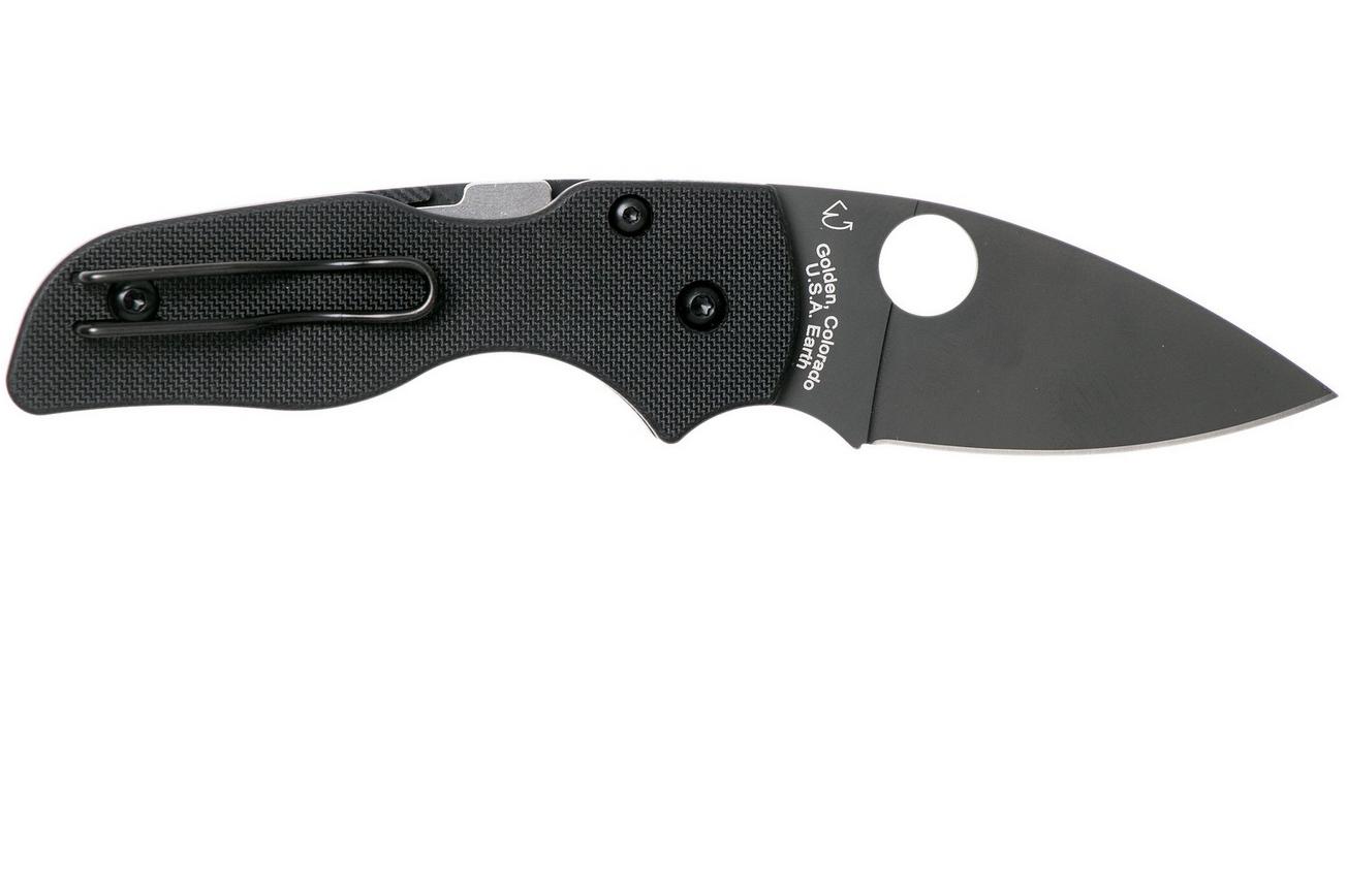 Spyderco Lil' Native Compression Lock Black C230GPBBK zakmes