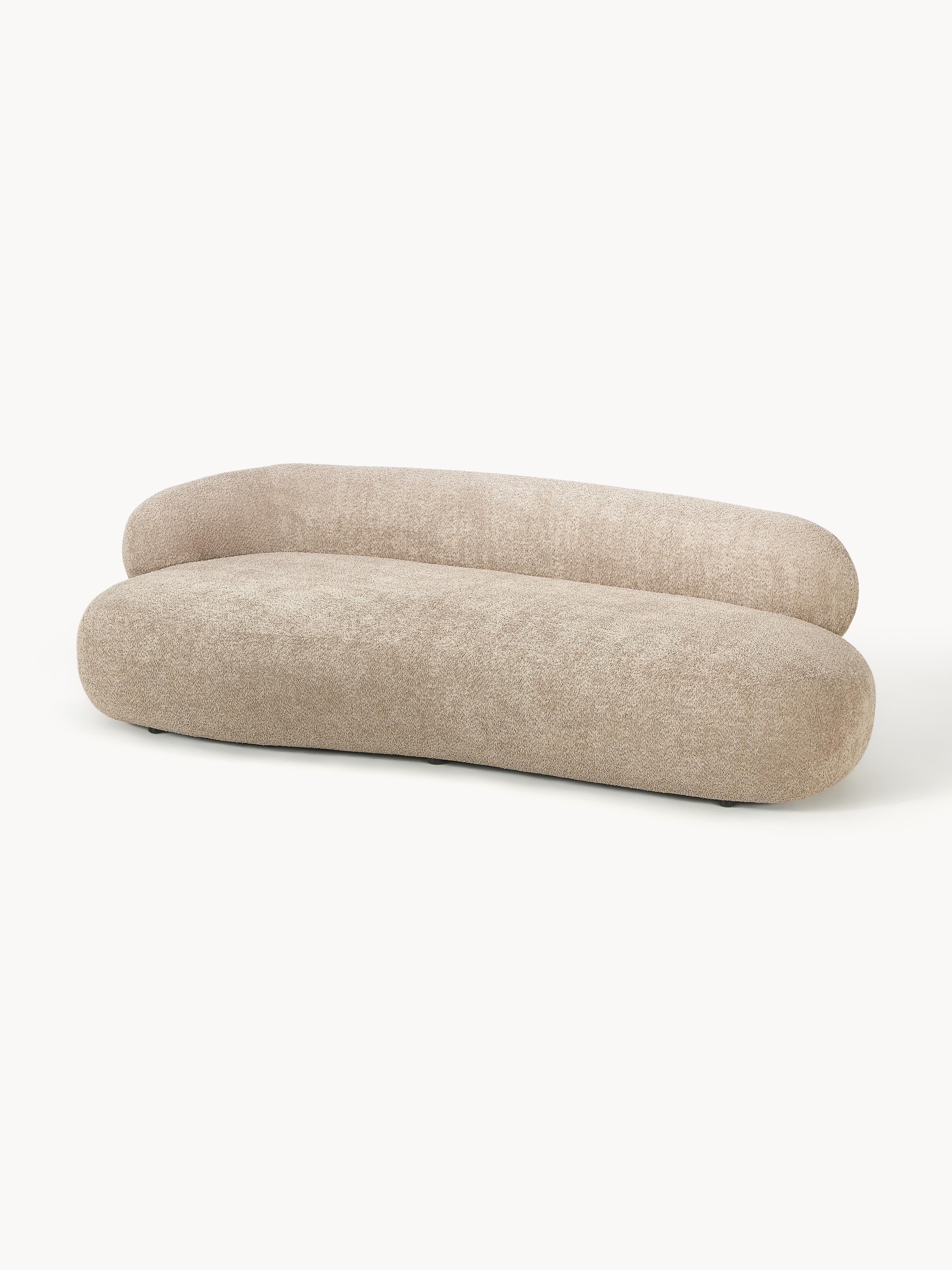 Bank Alba (3-zits) uit teddy bouclé