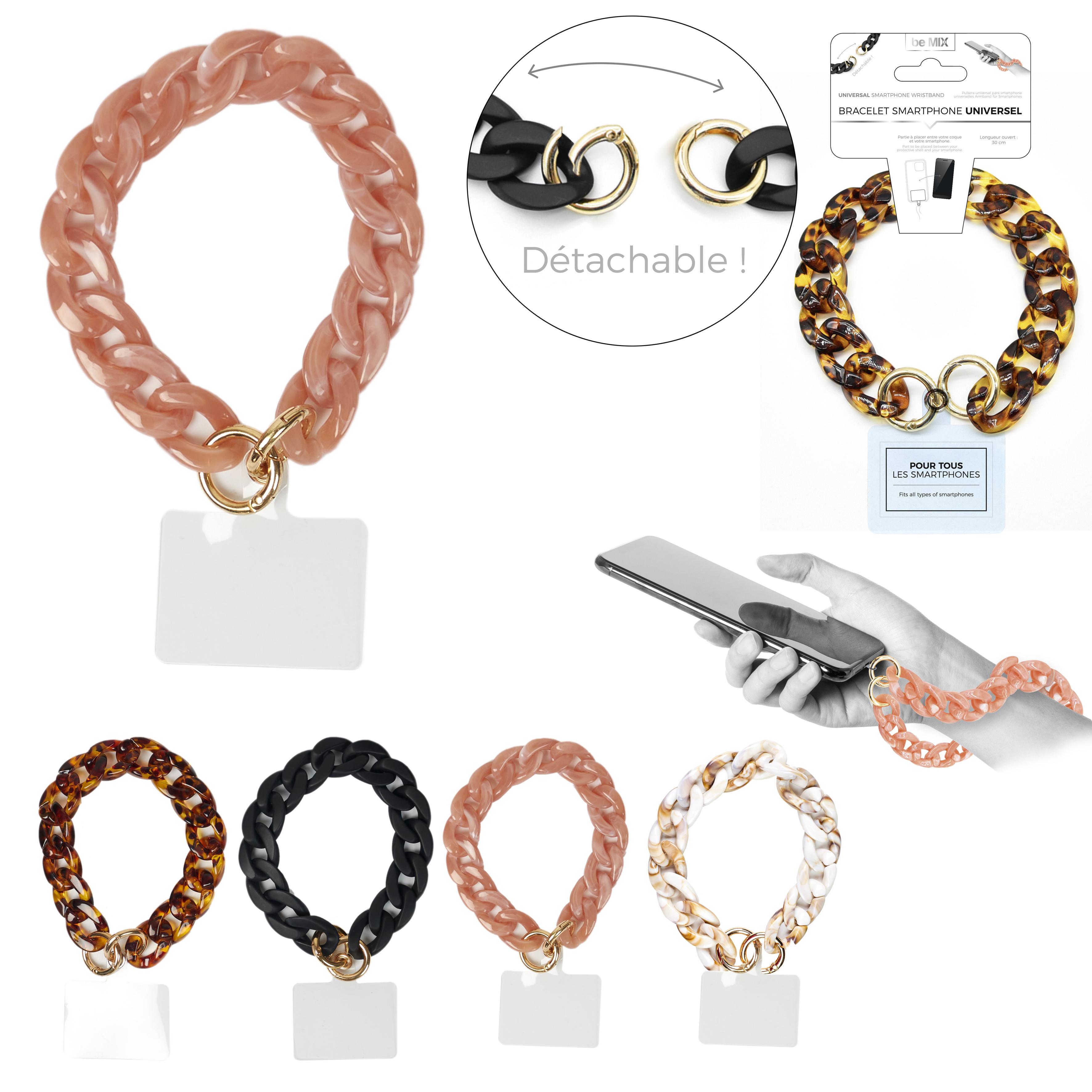ATTACHE POIGNET SMARTPHONE UNIVERSEL MAILLE