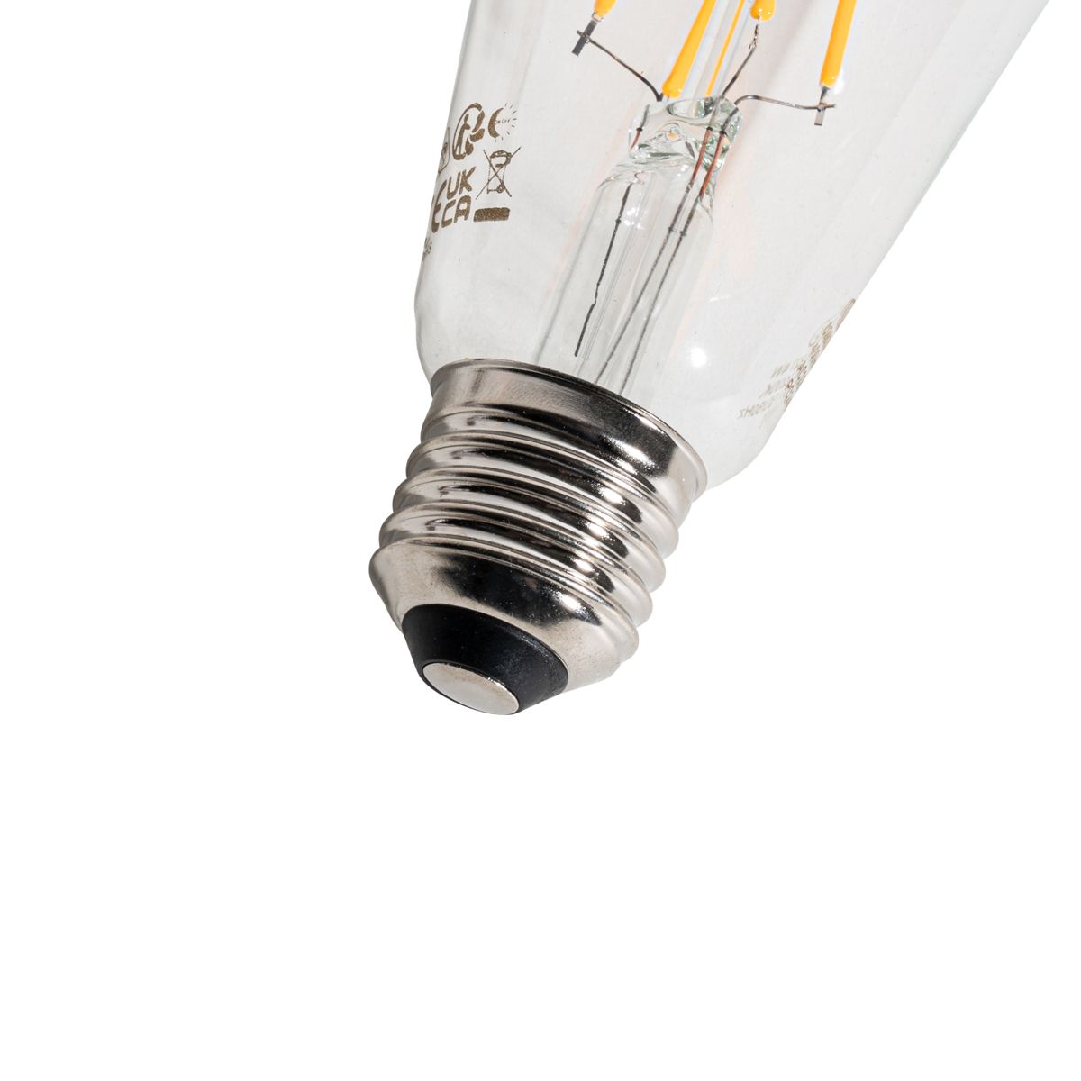 E27 LED lamp ST64 schemersensor 4W 400 lm 2200K