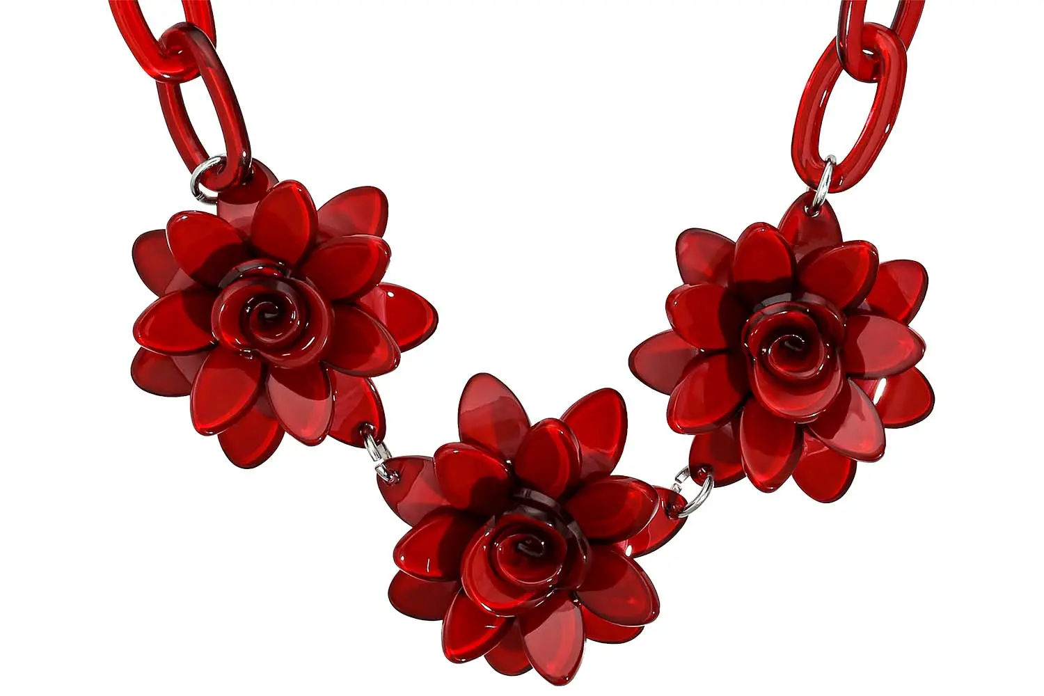 Kette - Blooming Red