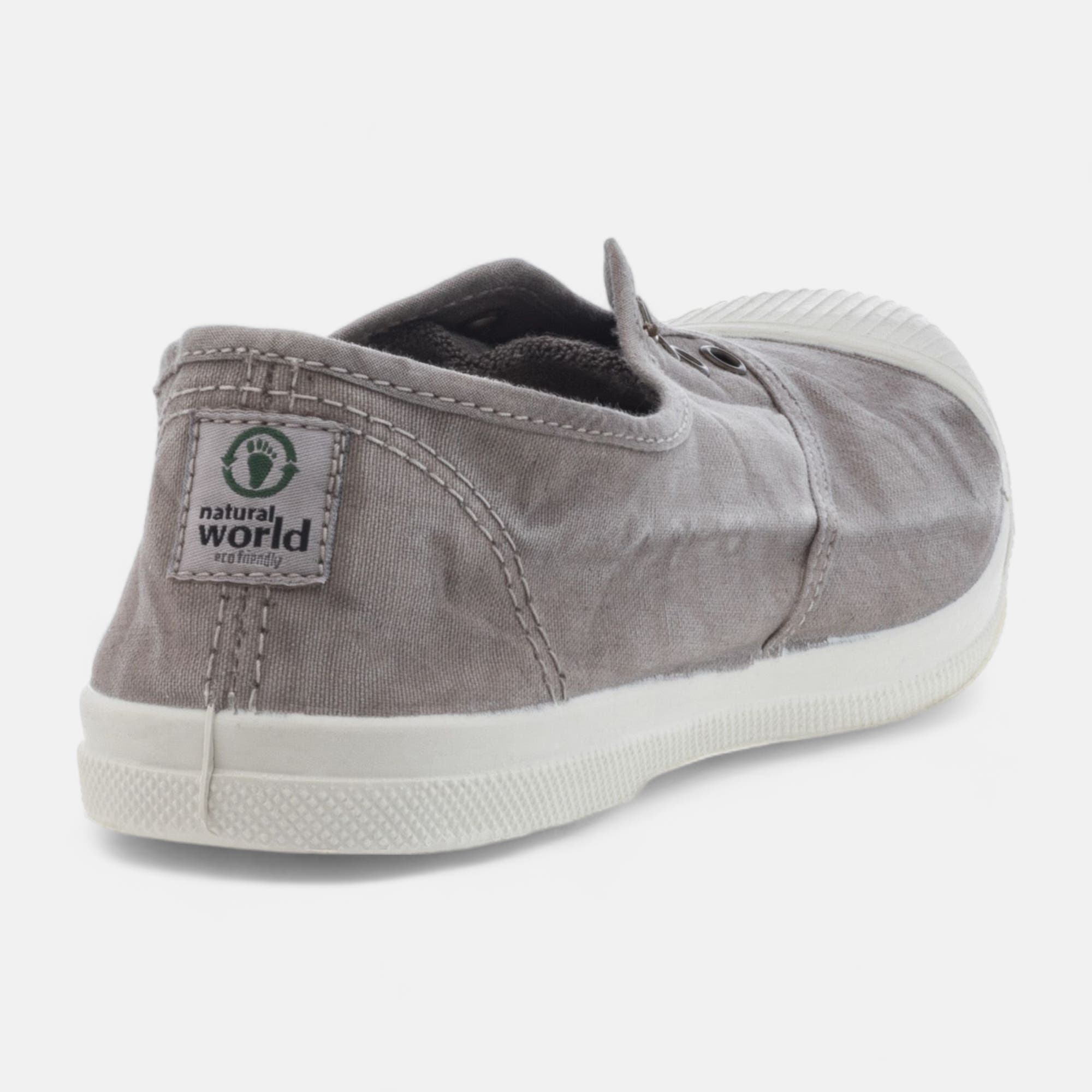Baskets en toile Femme gris