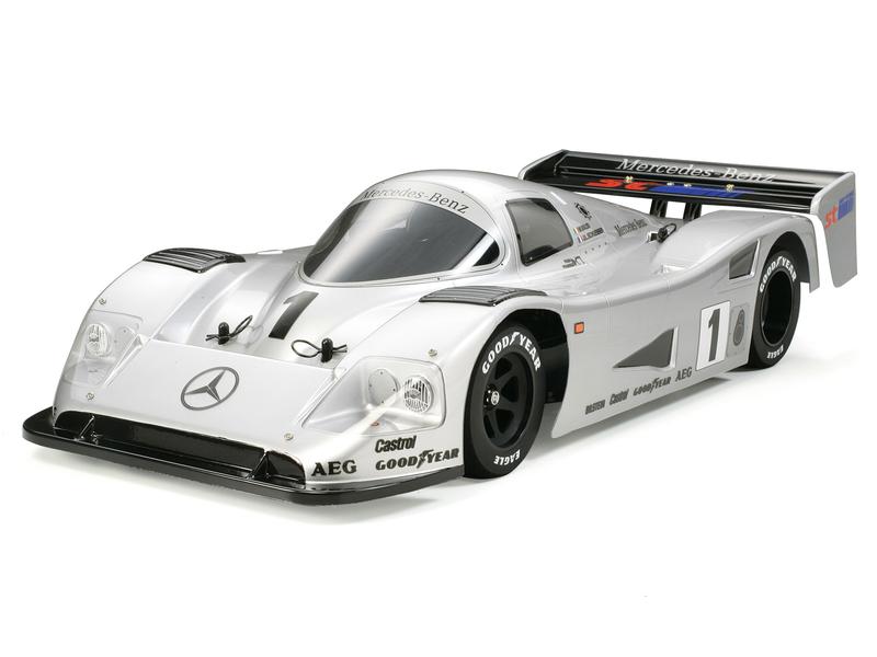 Tamiya Pan Car 1990 Mercedes-Benz C11, RWD, 1:10, Bausatz Pan Car Bausatz mit Heckantrieb