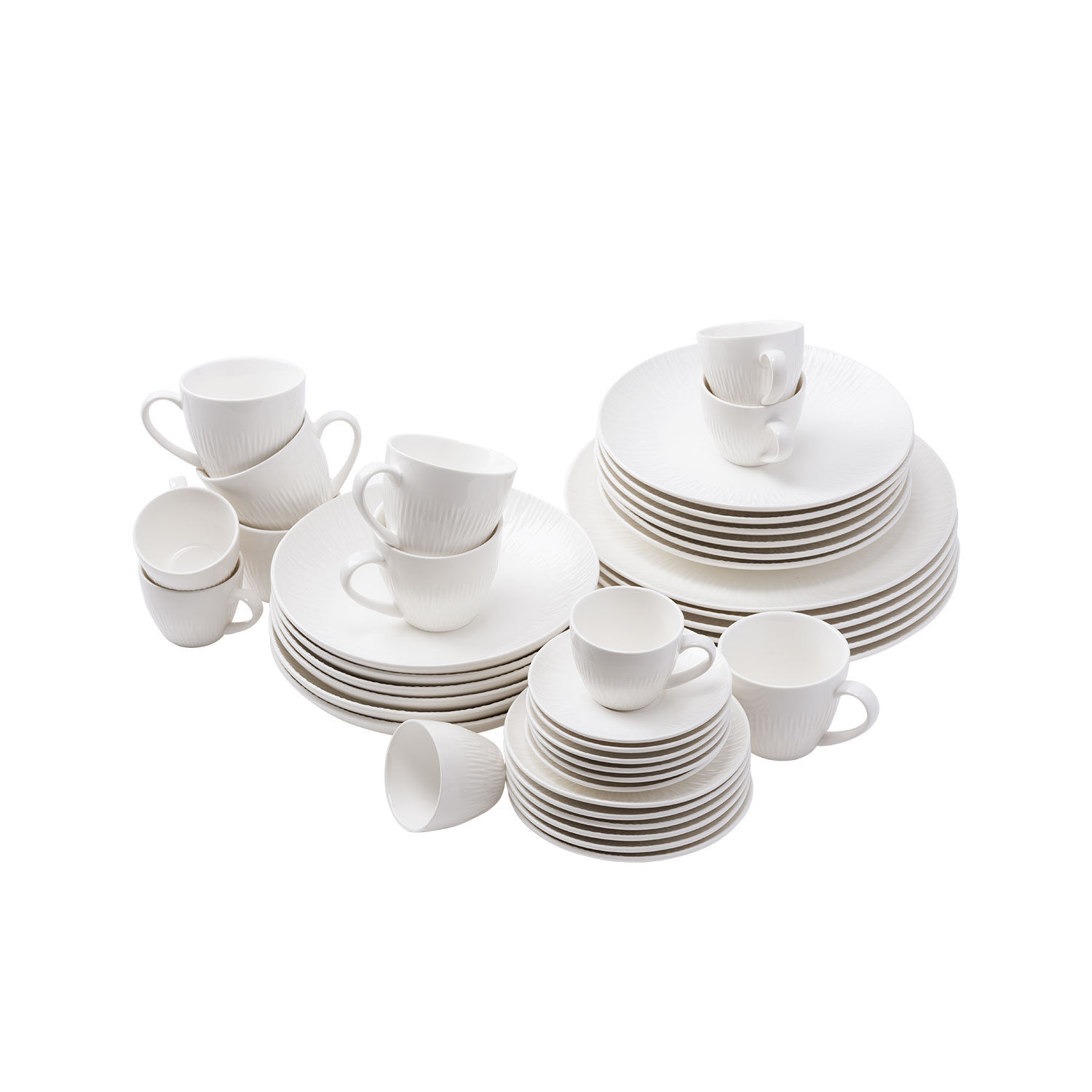 Geschirr-Set Opal, 42-teilig