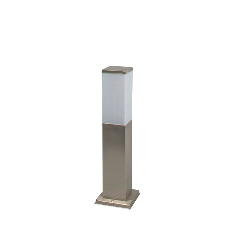 Smart buitenlamp 45 cm staal incl. Wifi P45 - Malios