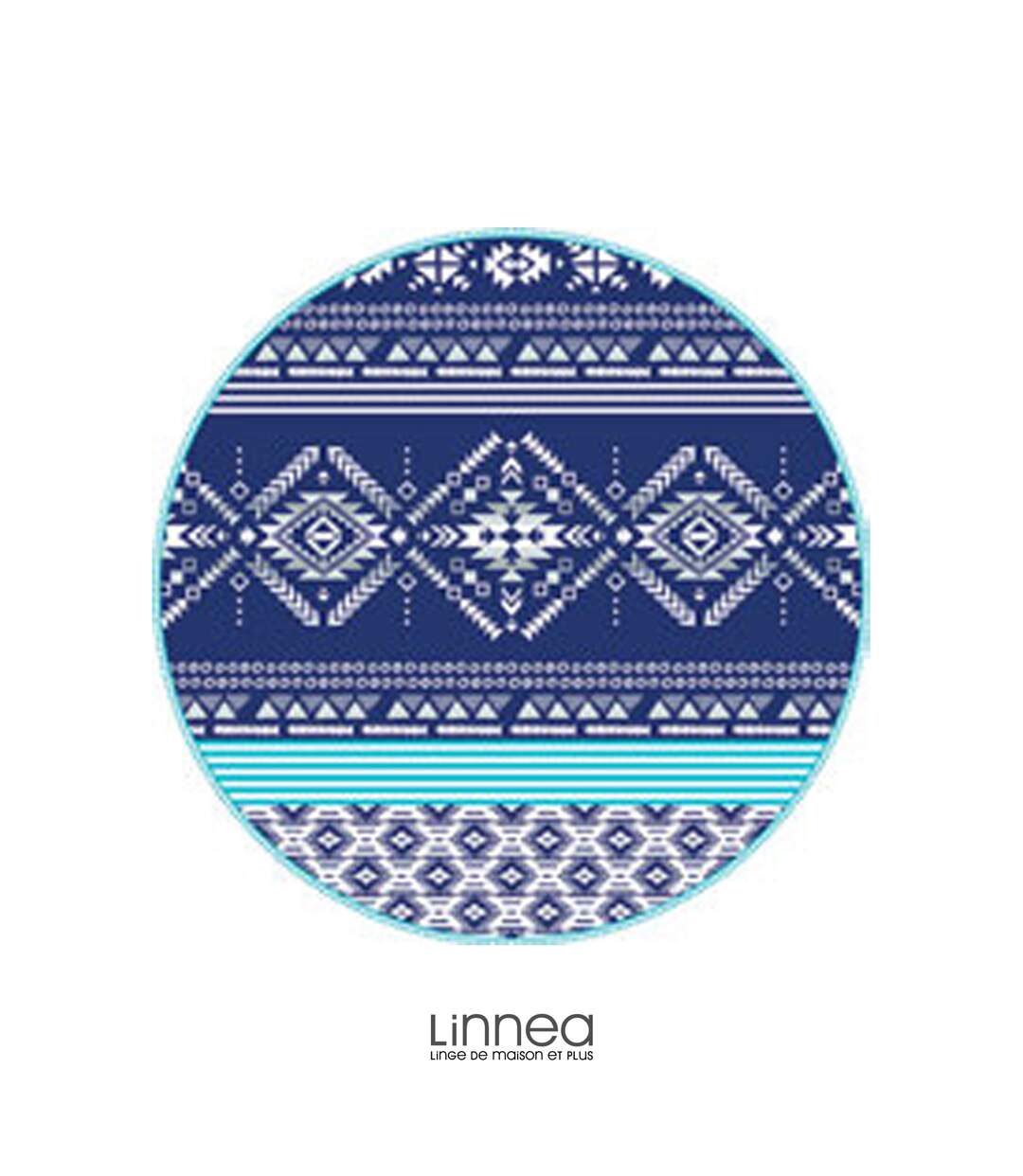 Drap de plage D180 cm INCA Bleu