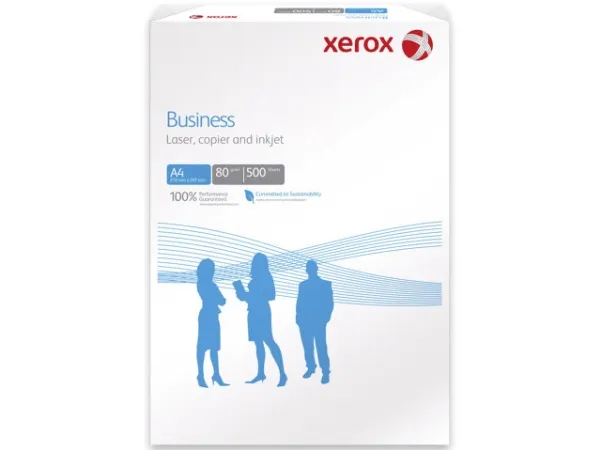 Kopipapir Xerox Business 80g A4 hvid - (5 pakker x 500 ark)