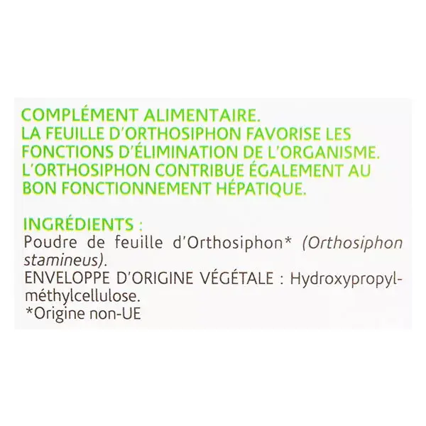 Naturland Orthosiphon 75 cápsulas vegetais