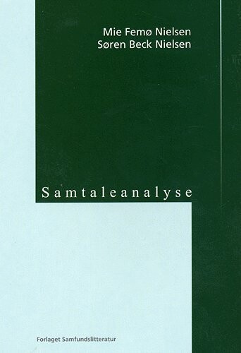 Samtaleanalyse - Mie Femø Nielsen - Bog