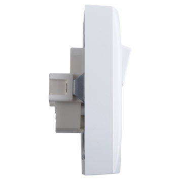 Berker S.1 Geaard Stopcontact met Wisselschakelaar Wit