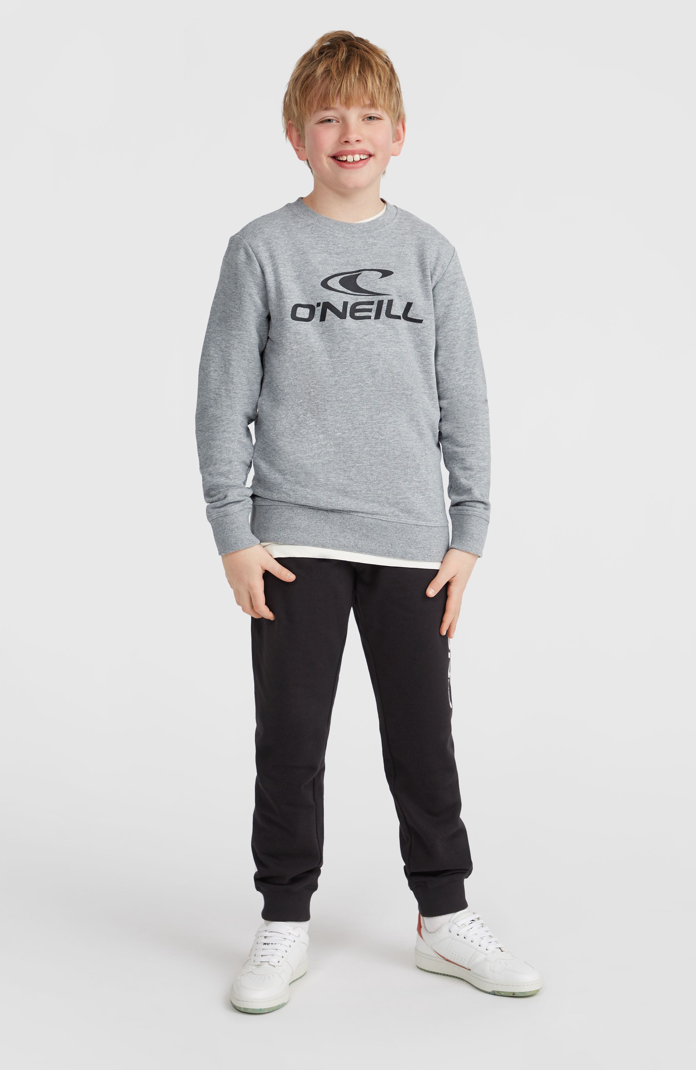 Jongens  Logo Crew sweater O`Neill Grijs