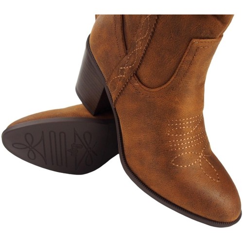 MTNG - Bota señora MUSTANG 50474 cuero Marrón