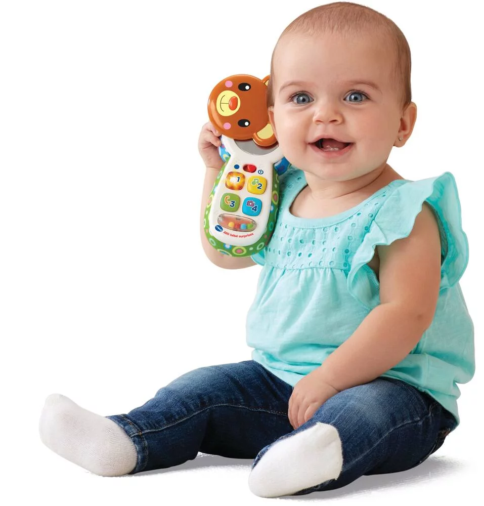 VTECH BABY - ALLO BEBE SURPRISES BRUN