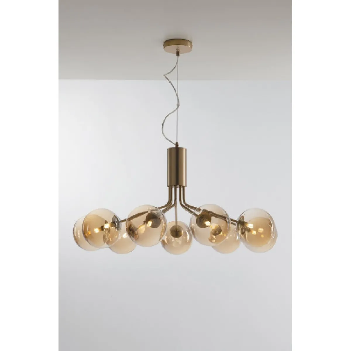 Fan Europe Suspension Honey - Laiton Satin