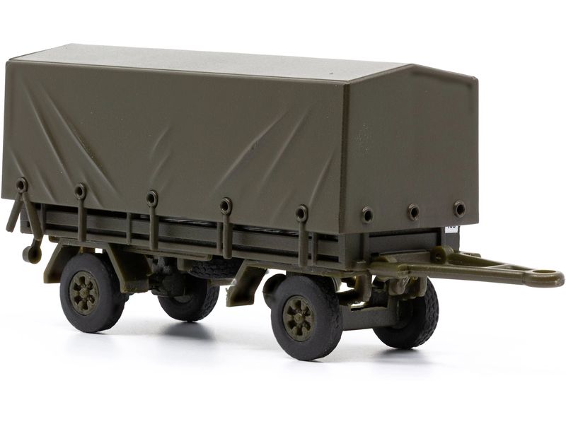 ACE Infanterie-Anhänger SIG 1973 mit Plane 1:87 Modell-Bausatz im Massstab 1:87