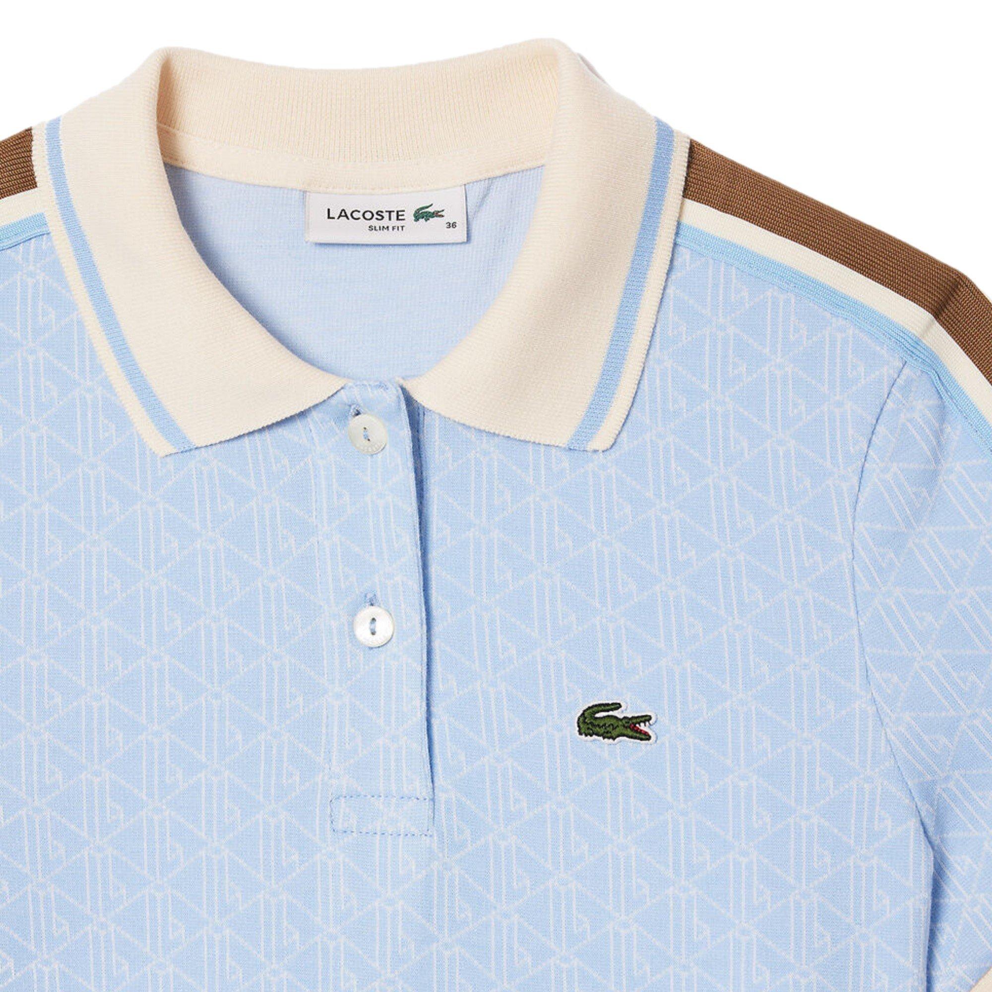 Lacoste Monogram Jacquard Polo Shirt