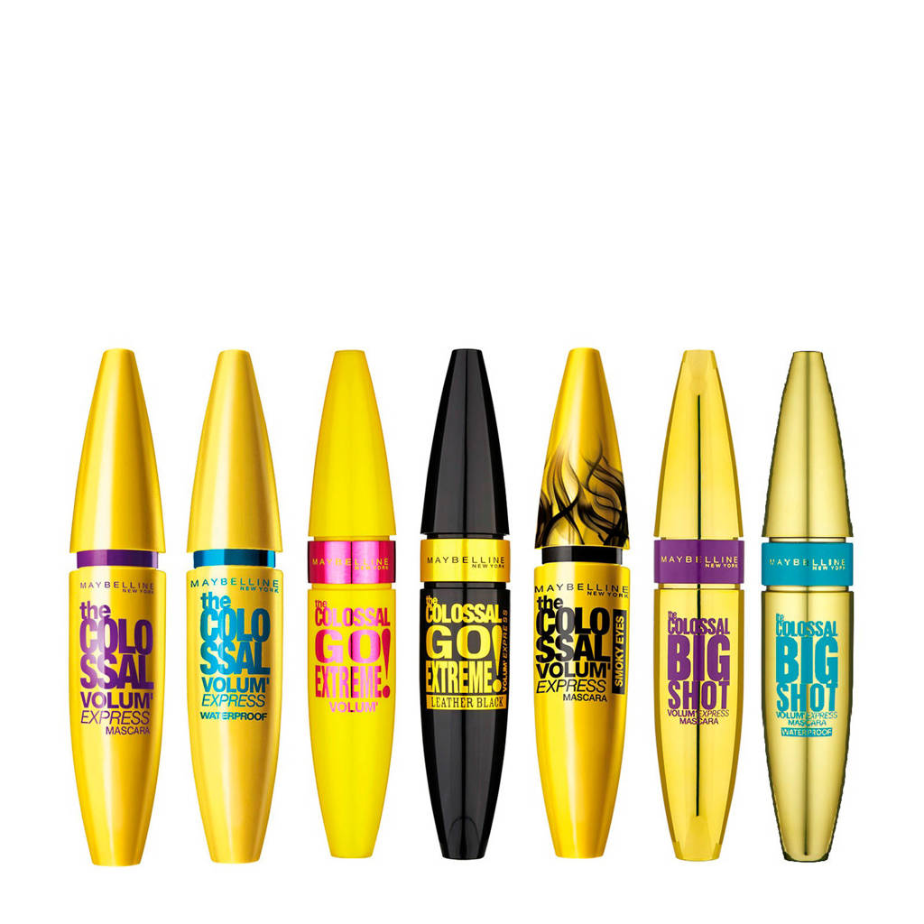 Weinig volumeThe Colossal mascara - Zwart