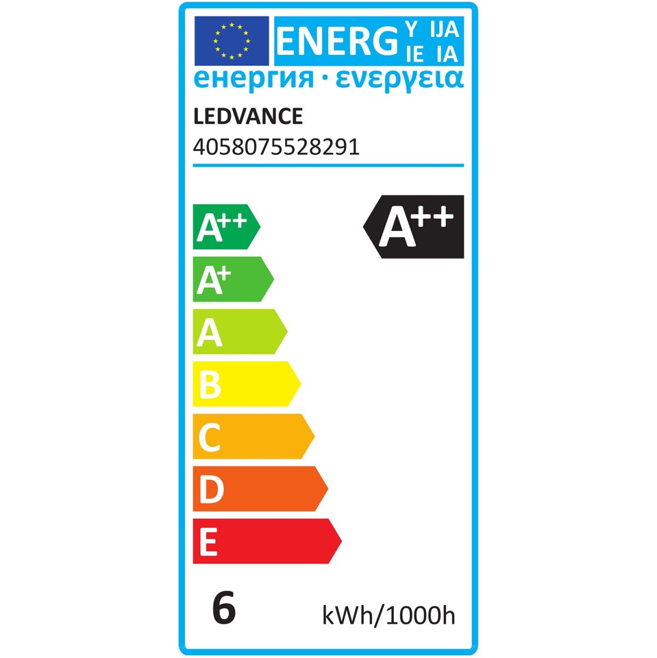 LEDVANCE - SMART+ globe 60W/827 klar filament E27 WiFi