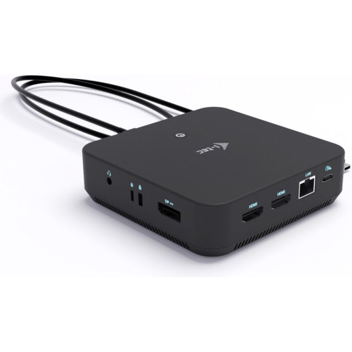 i-tec USB-C DP Dual HDMI Docking Station with Power Delivery 100 W