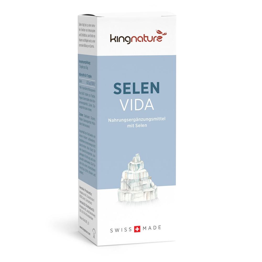 KINGNATURE Selen Vida<br>28.8 ml, Pipettenflasche, Tropfen
