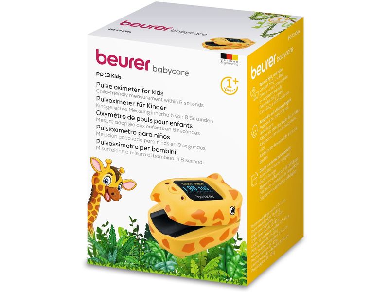 Beurer Pulsoximeter PO 13 Kids Pulsoximeter für Kinder