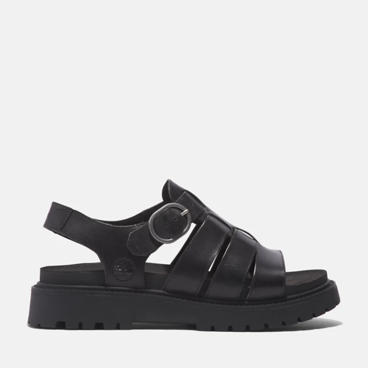 Sandale Clairemont Way Fisherman pour femme en noir