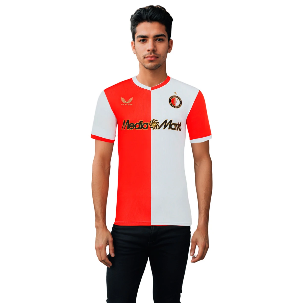 Camisola Castore Feyenoord Primeiro Equipamento 2025-2026