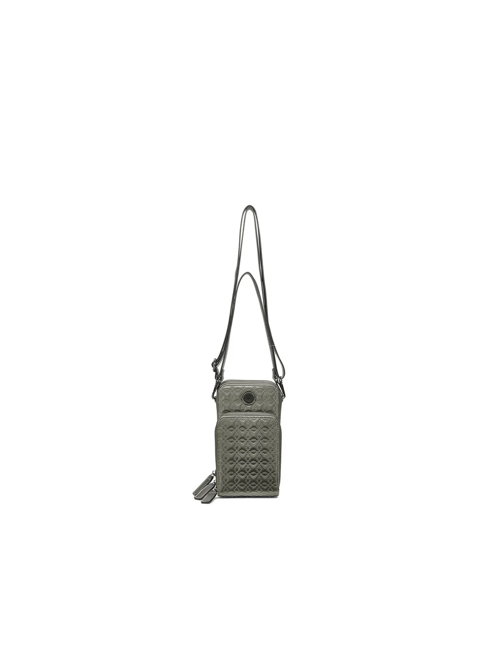 Handtasche Leonie grau-metallic