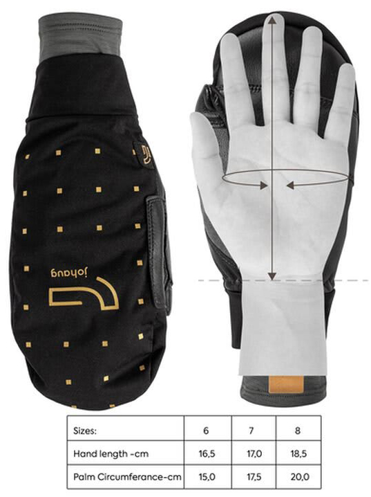 Adapt 2 in 1 Glove Dame TBLCK