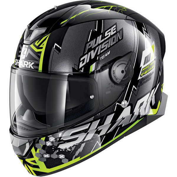Shark - Casque Skwal 2.2 Noxxys Noir / Jaune / Gris / Blanc