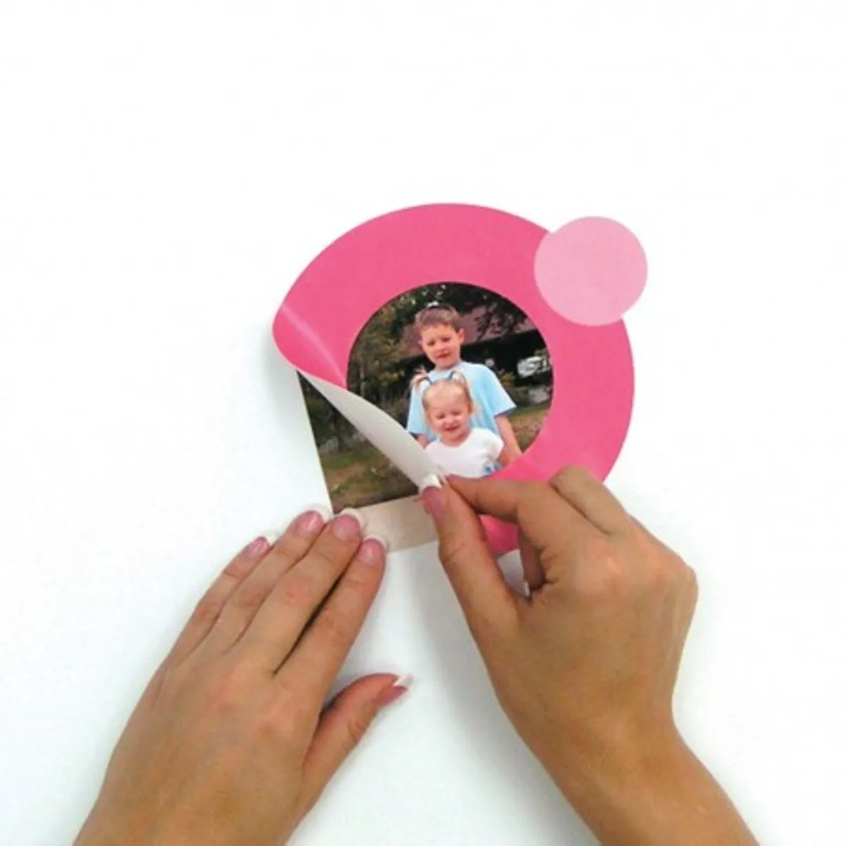 TheDecoFactory Cadres Pois - Stickers déco